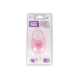 Acofarbaby Portachupetes Rosa 1ud