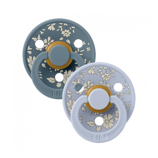 Bibs X Liberty Dusty Blue Mix Talla 2 Nro 12010104 2uds