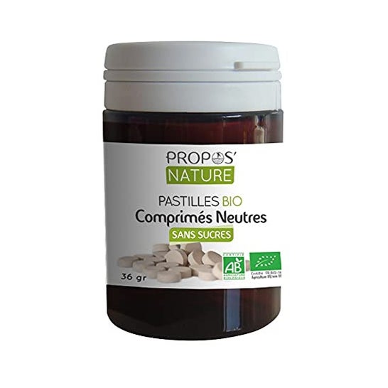 Acerca de la Naturaleza Tableta Neutral Orgánica 60