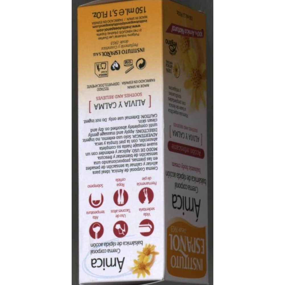 Instituto Espaã‘ol Arnica Relax Crema Piernas Ligeras 150ml