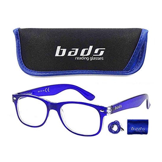 Bads Gafas Lectura Plata-Verde +3.5 1ud