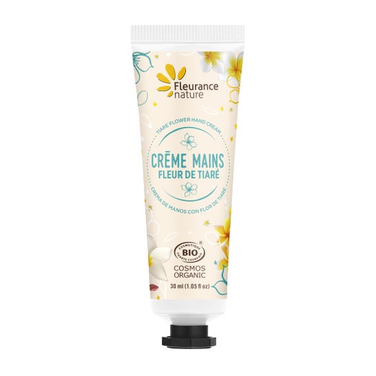 Fleurance Nature Crème Mains Bio Tiaré 30 ml