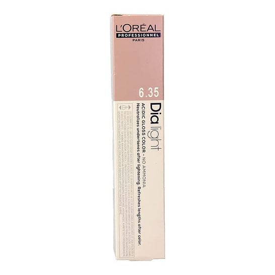 L'Oreal Dia Light Tinte Cabello Sin Amoníaco Nro 6.35 50 ml
