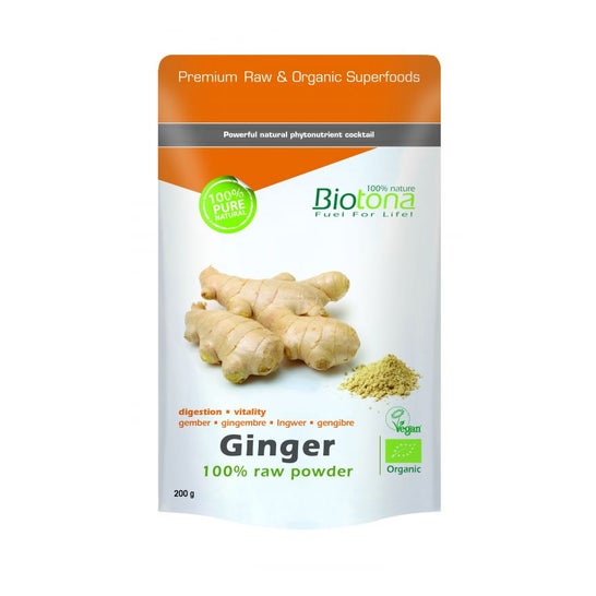 Biotona ginger Raw Polvo 200 g