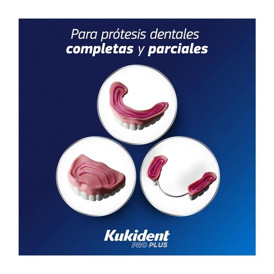 Kukident Pro Plus Barrera Anti-Comida sin Sabor 57g