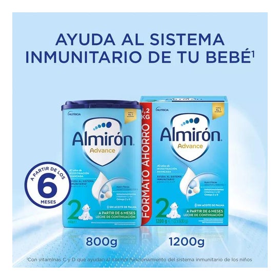 Almirón Advance 2 Leche de Continuación 1200gr