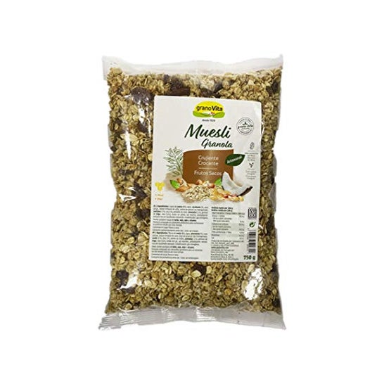 Granovita Muesli Crujiente Frutos Secos 750 g