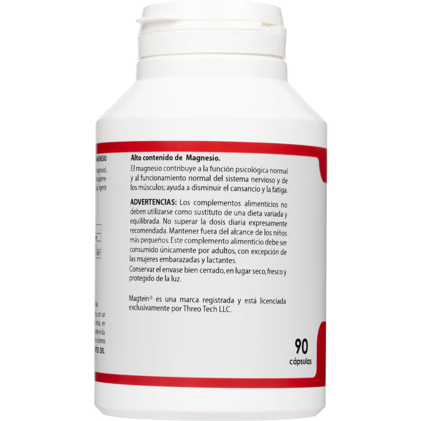 Equisalud Holomega Magtein L-Treonato de Magnesio 90caps