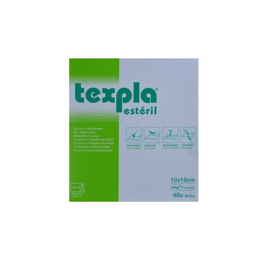 Texpla apósito esteril 10x10 cm 5 uds