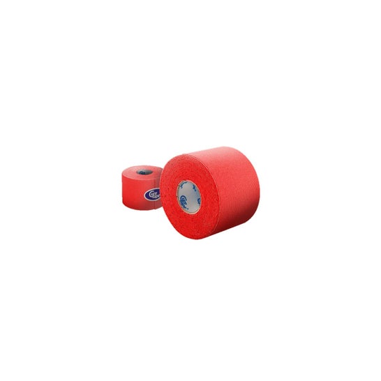Cure Tape Venda Elástica Adhesiva Rojo 5 cmx5 M 1 ud