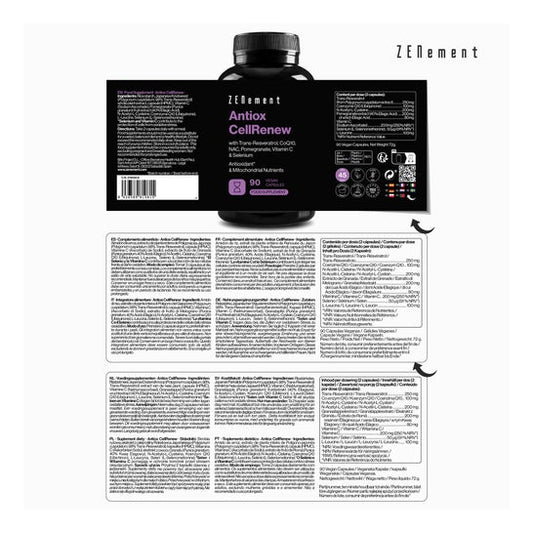 Zenement Antiox CellRenew 90 vcaps