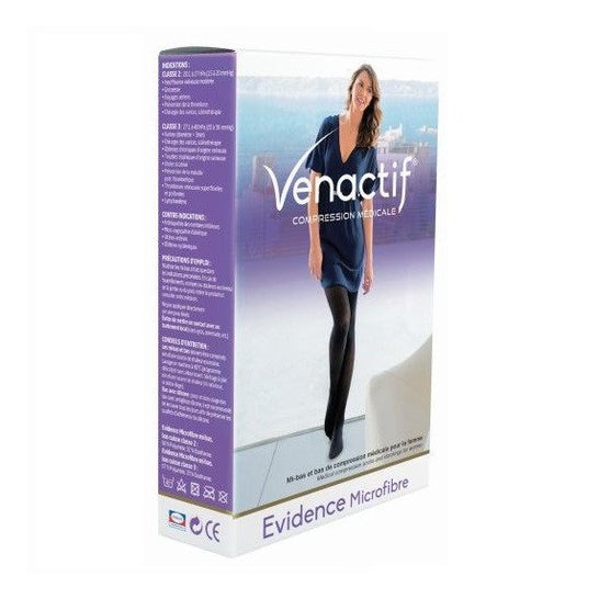 Venactif Evidence Media 2 Antideslizante Negro Talla 1 Par