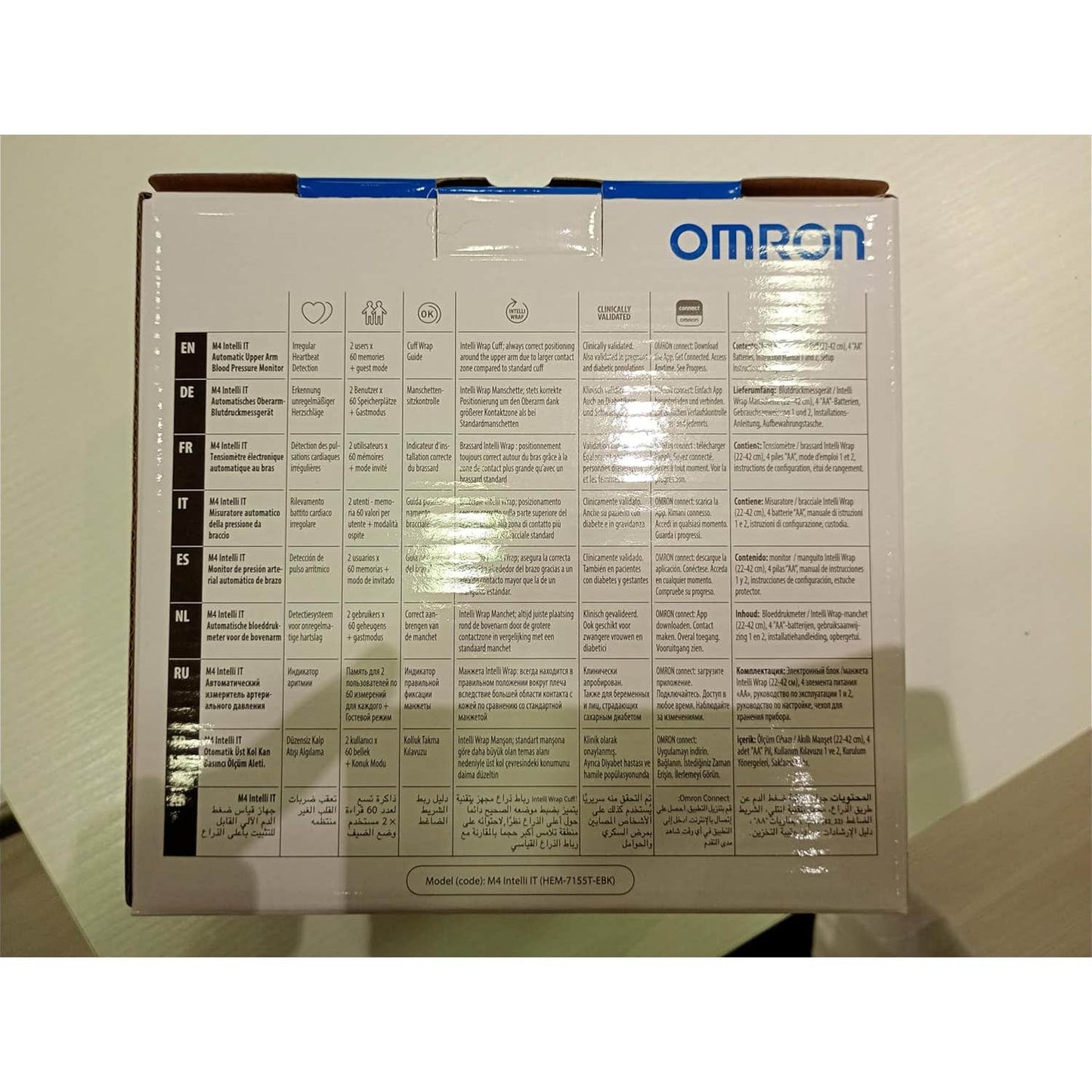 Omron Sfigmo Arm M4 Intell