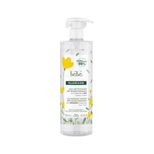 Klorane Bébé Agua de limpieza Caléndula 750ml