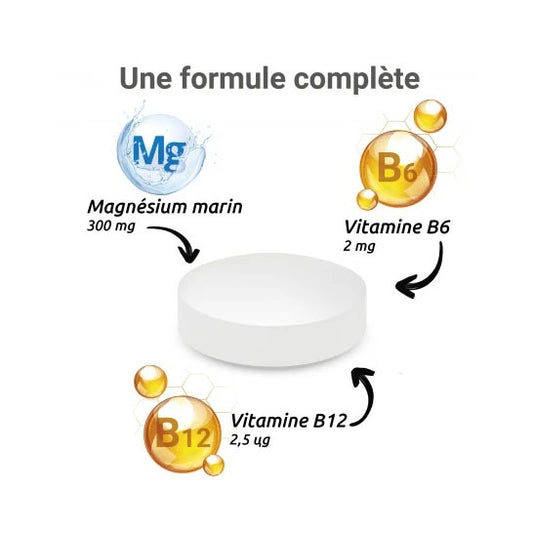 Mag 2 24H Magnésium Marin 120 Comprimés