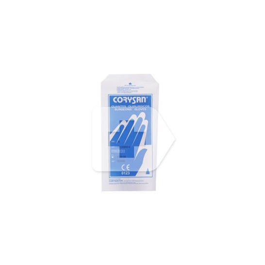 Corysan guante de Cirugia Estéril Látex T 7.5 2 uds