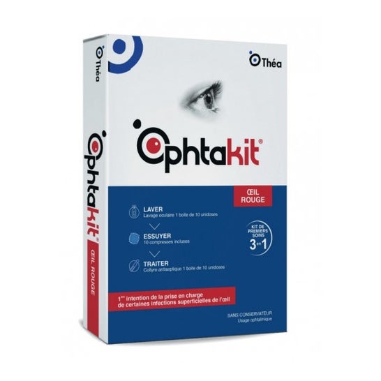Théa Ophtakit Ojos Rojos Kit Tratamiento 1ud
