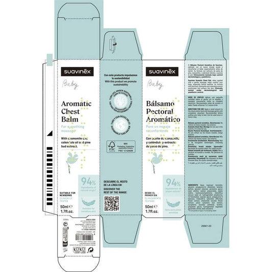 Suavinex Bálsamo Pectoral Aromático 50 ml