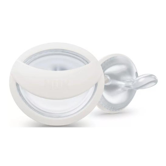 Nuk Chupetes Silicona Mommy Feel 0-9M Azul 2uds