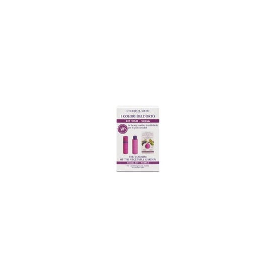 L'Erbolario I Colori Dell'Orto Kit Viso Viola
