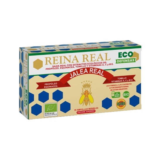 Robis Reina Real Eco Defensas 30 Ampollas