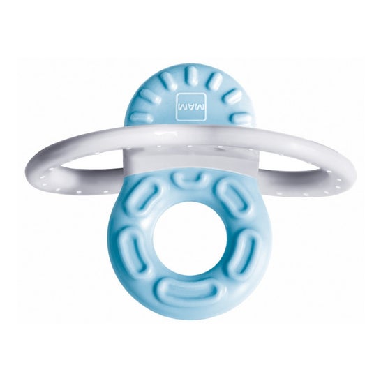 Mam Mordedor Mini Bite & Relax Fase 1 +2M Azul 1ud
