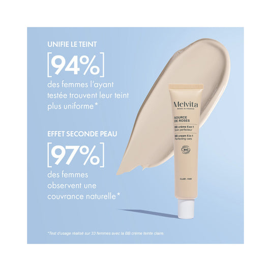 Melvita Source de Roses Bb Cream Claro 40ml