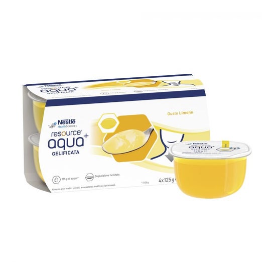 Nestlé Resource Bebida Gelificada Aqua Limón 4x125g