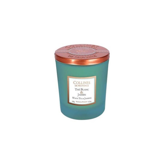 Collines de Provence Vela Perfumada Té Blanco & Jazmín 180g