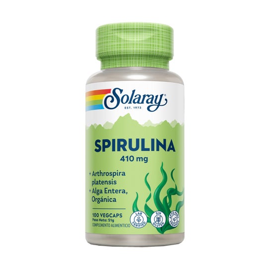 Solaray Spirulina 410 mg 100 comp