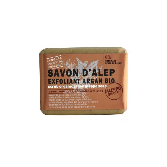 Jabón de Alepo Sav D'Alep Exfol Argan Bio 100G