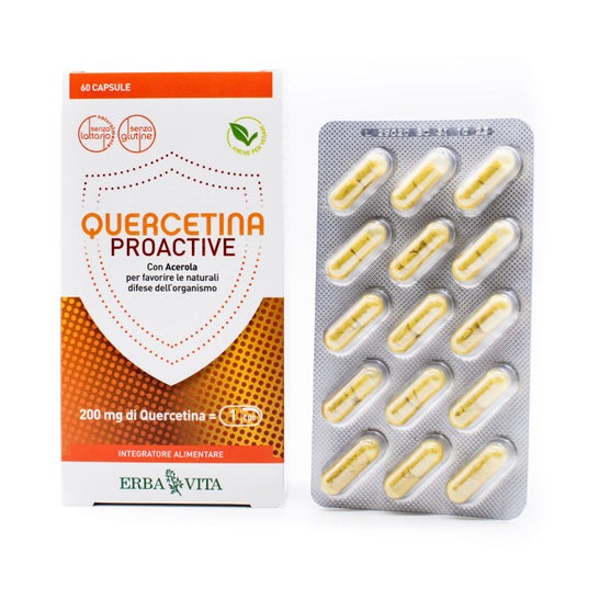 Erba Vita Quercitina Suplemento Proactivo 60 caps