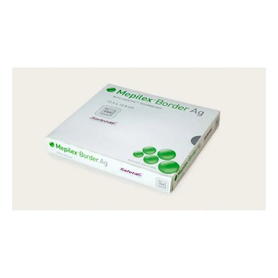 Mepilex Ag Aposito Esteril 12.50x12.50 Cm 5