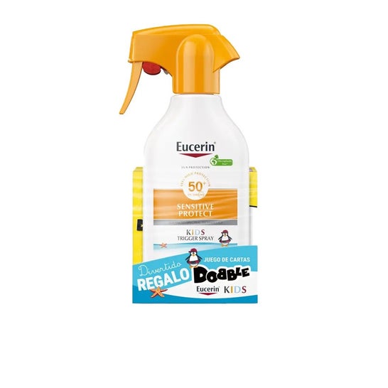 Eucerin Sun Kit Sensitive Protect Kids Spf50 Spray 250ml + Juego
