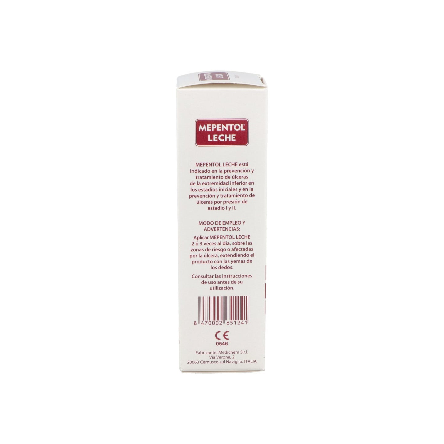 Mepentol Leche Emulsión para Úlceras 100ml