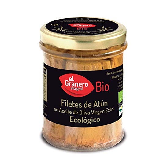 El Granero Filetes Atun Bio 195gr