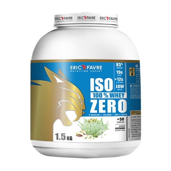 Eric Favre Iso Zero 100% Whey Pistache 1,5 Kg