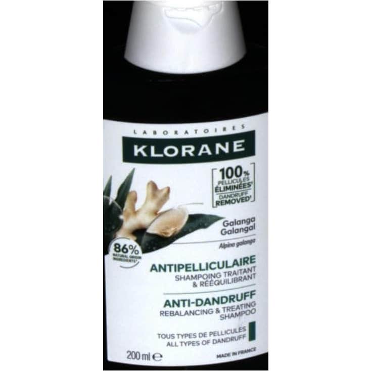 Klorane Champú Anticaspa a la Galanga 200ml