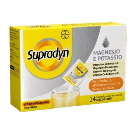 Supradyn Magnesio Potasio 14 Sobres