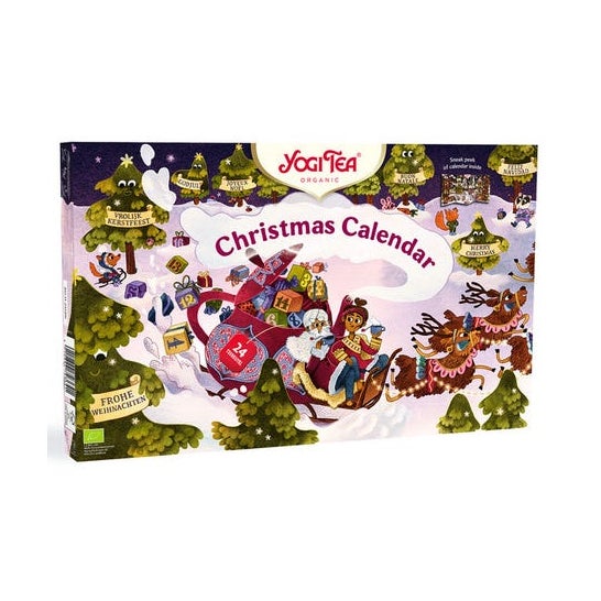 Yogi Tea Cofre Calendario de Adviento 2025 Tés Infusiones 2025