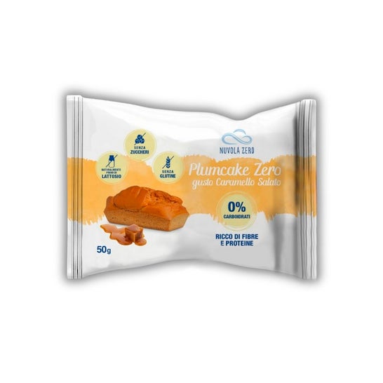 Nuvola Zero Plumcake Caramelo Salado Sin Gluten 50 g