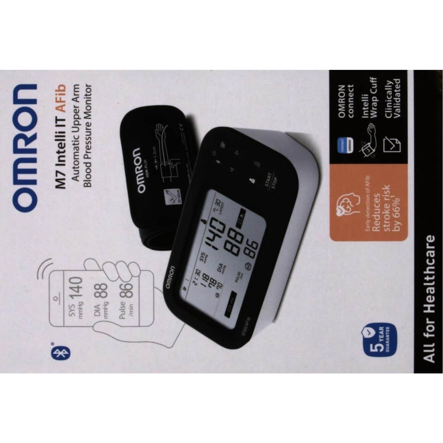 Omron M7 Intelli IT AFib Tensiomètre Au Bras