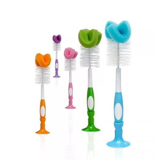 Dr Brown's Natural Flow Cepillo Limpiabiberon Colores