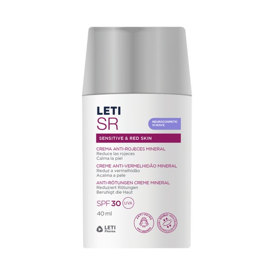 LetiSR Crema Anti-Rojeces Mineral SPF30 40ml