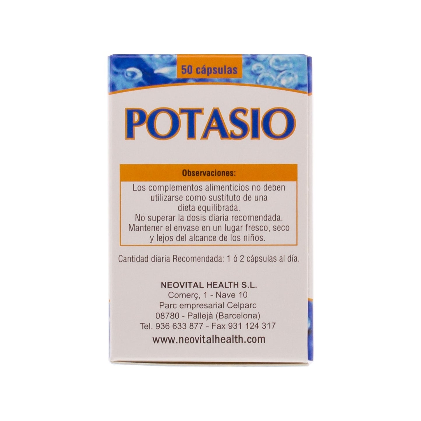 Neo Potasio 50Cáps