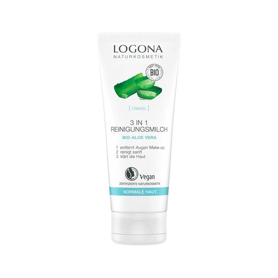 Logona Leche Limpiadora 3 en 1 Aloe Vera 100ml