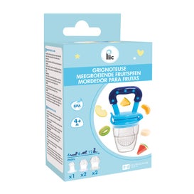 Plic Care Mordedor Frutas Bebé Azul 1ud