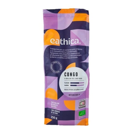 Eathica Café Congo Molido Bio 250 g