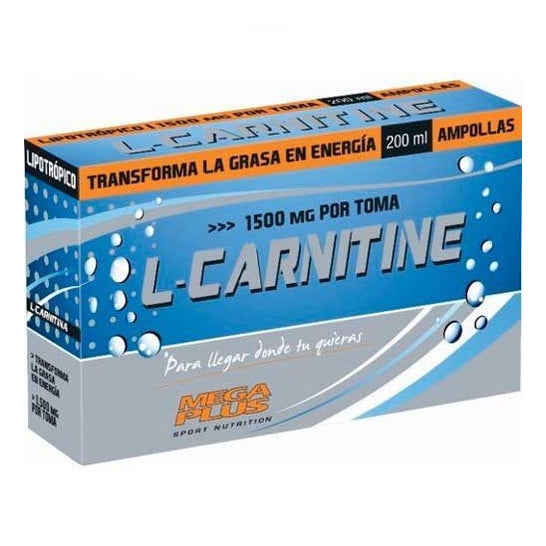 Mega Plus L Carnitina Recovery 1500mg 20x10ml