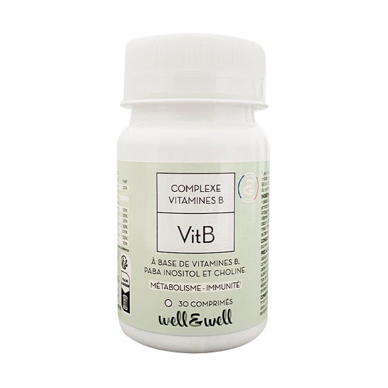 Well&Well Vitamina B Complejo Vegano 30 comp